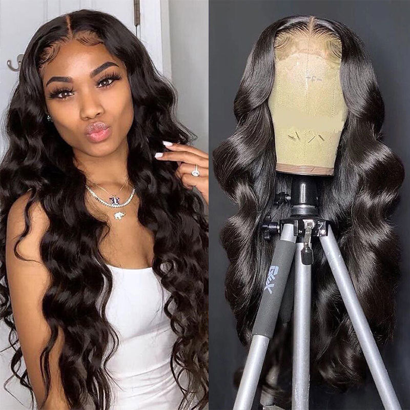 Loose Deep Wave13x4 Transparent Lace Human Hair Sleeve Loose Deep Wave13x4 Transparent Lace Human Hair Sleeve